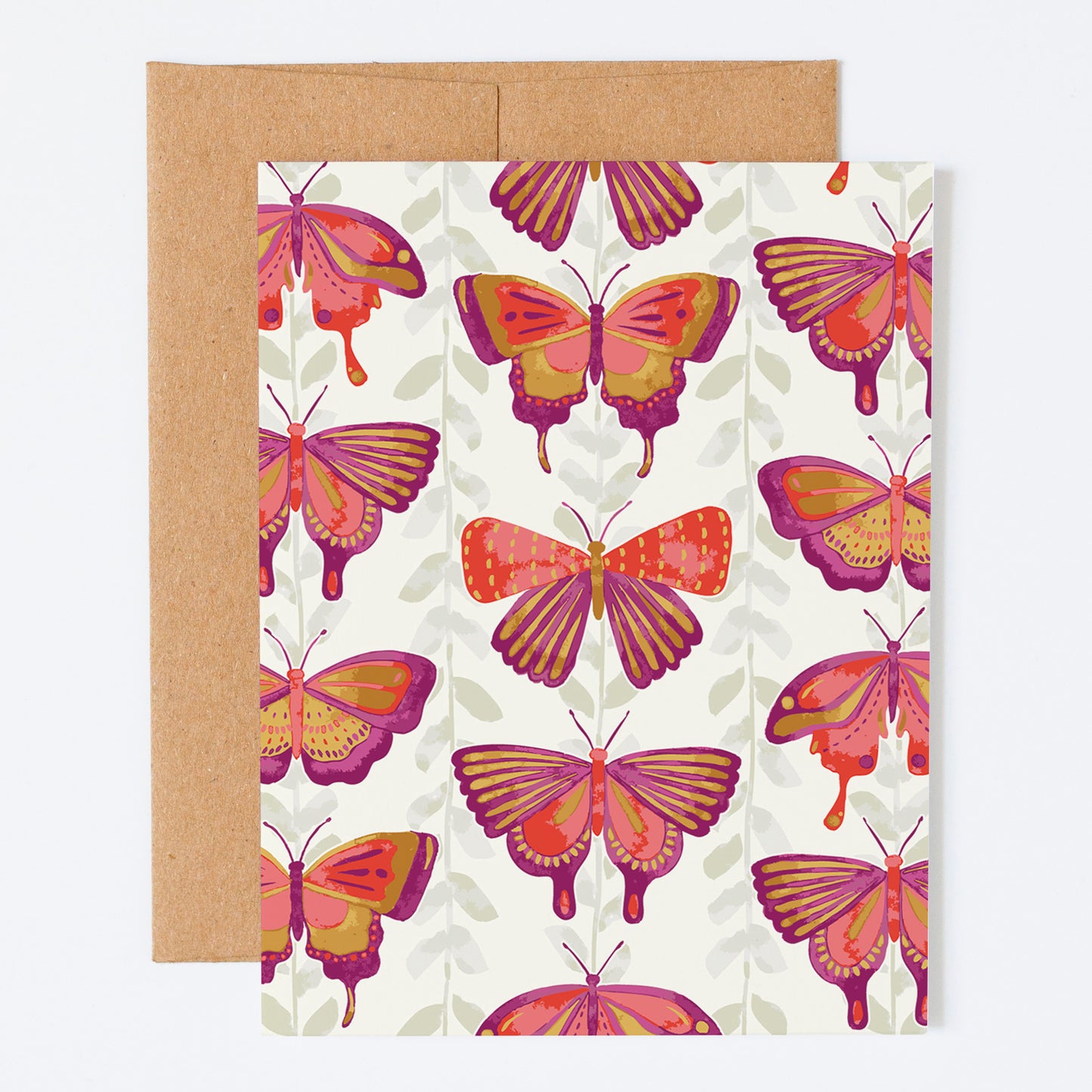 Butterfly Haven - Greeting Card
