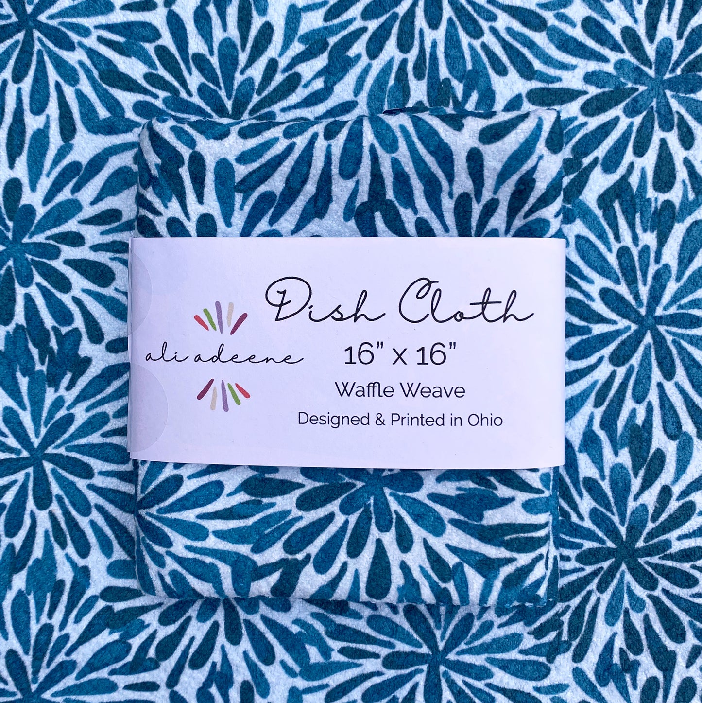 Floral Burst - Dish Cloth