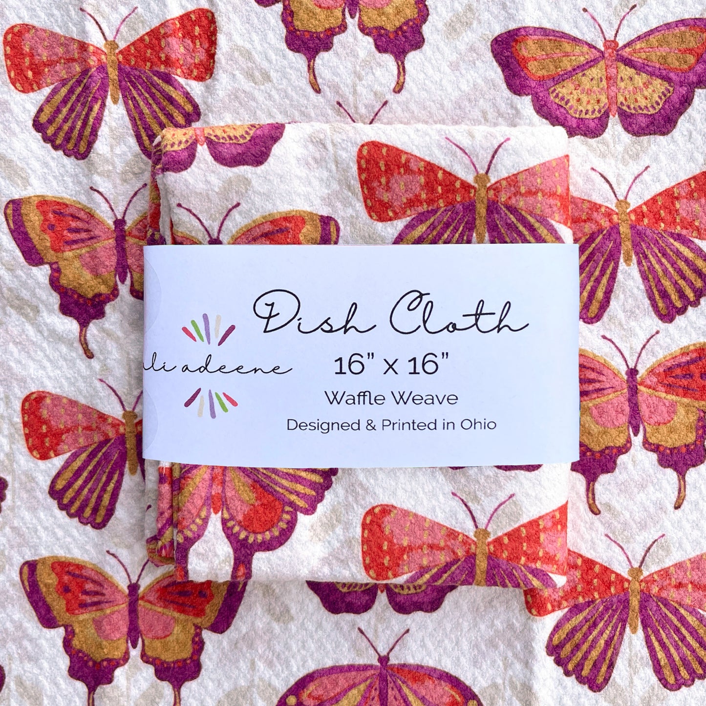 Butterfly Haven - Dish Cloth