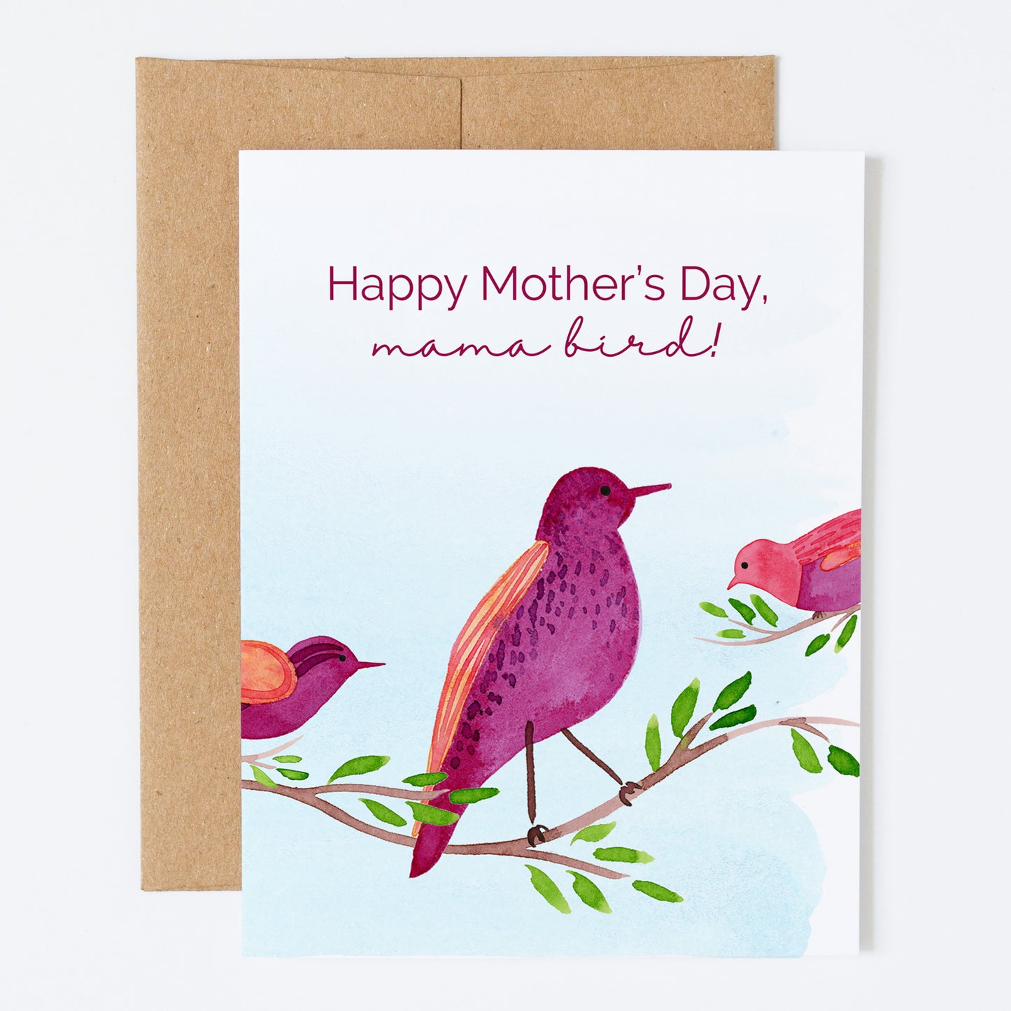 Mama Bird, "Happy Mother's Day" - Greeting Card