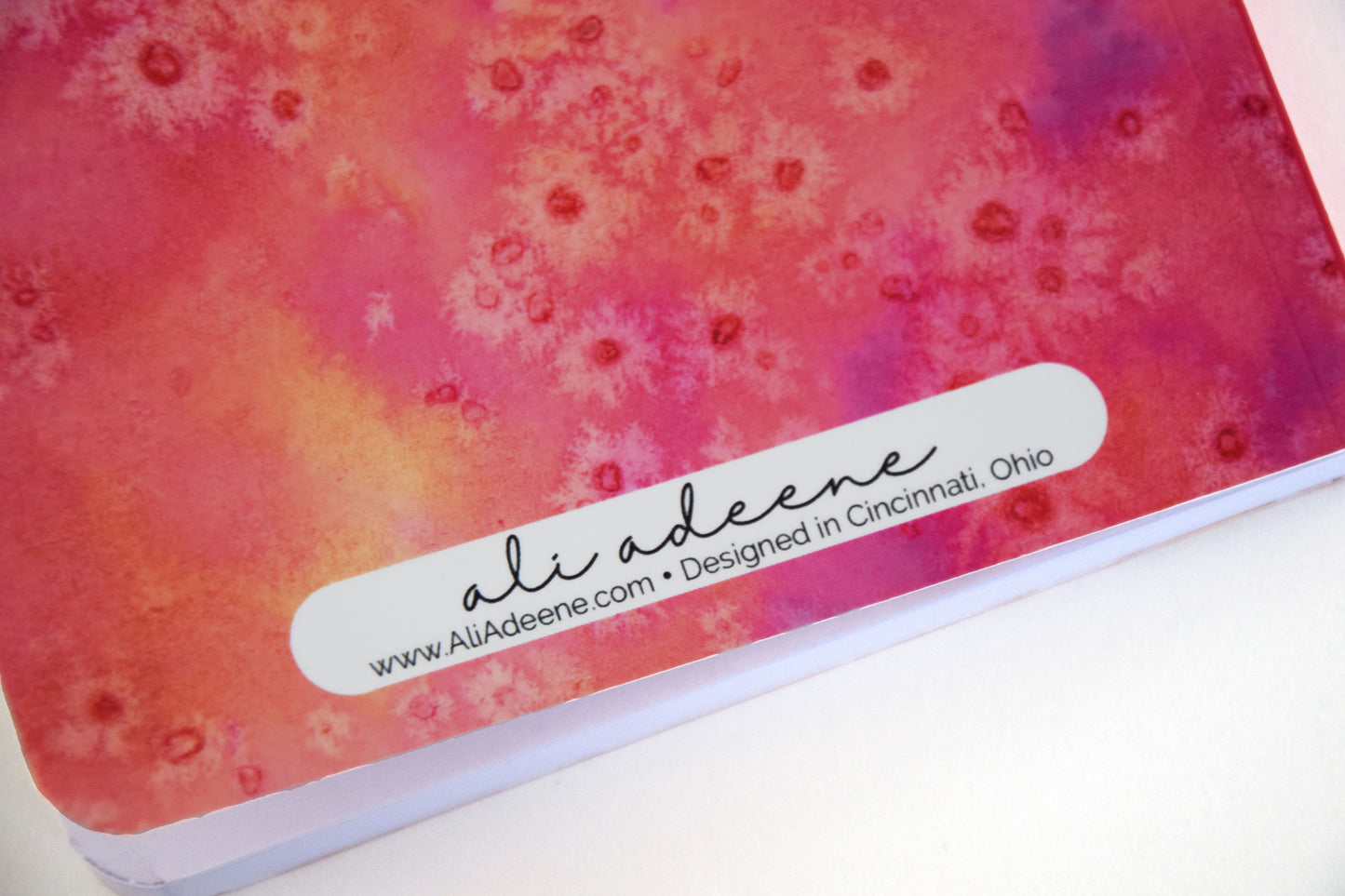 "Pink Salt" Layflat Notebook - Small