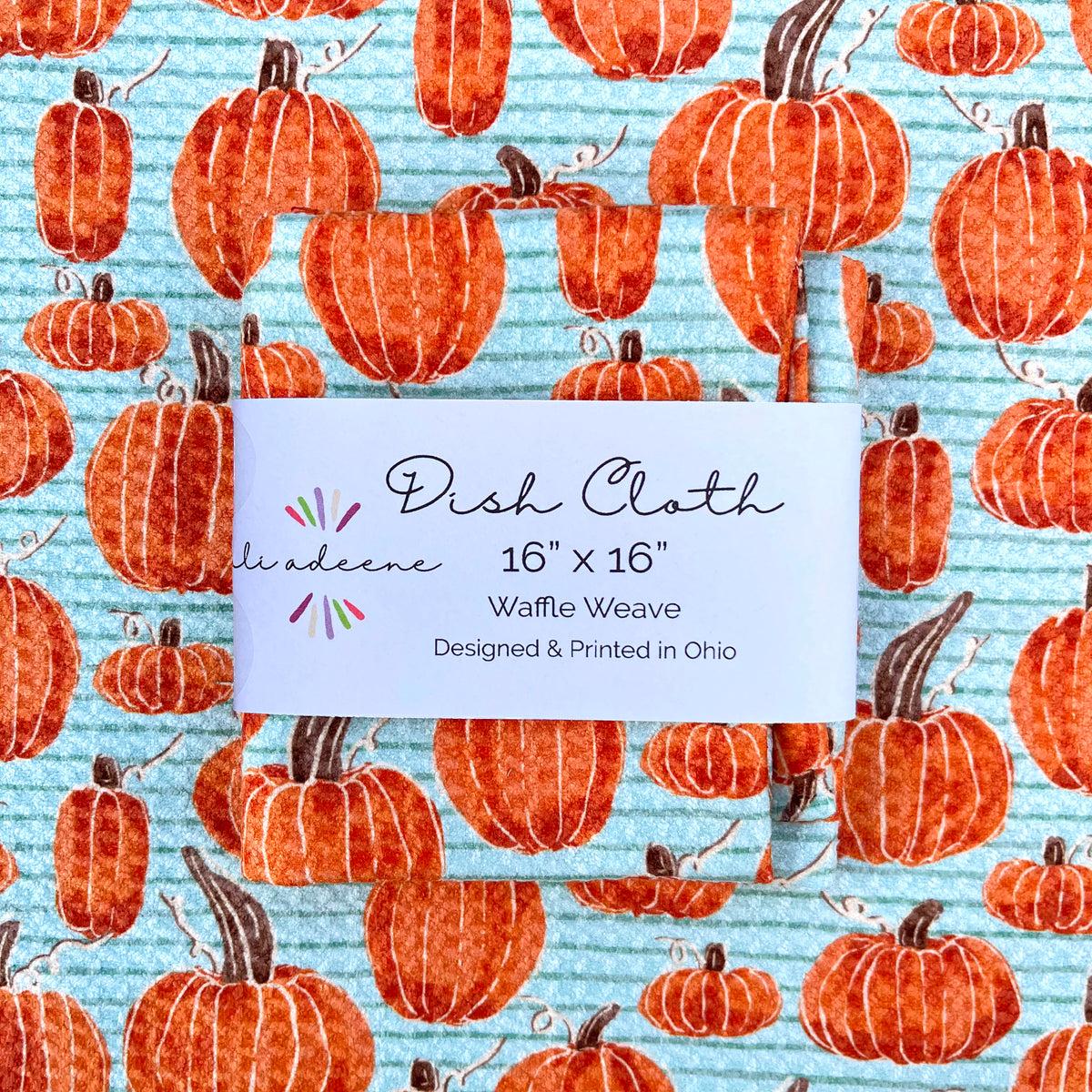 Pumpkin Patch - Dish Cloth