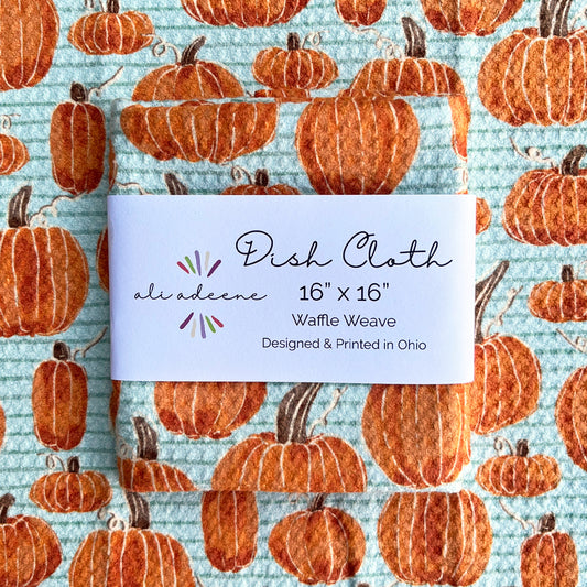 Pumpkin Patch - Dish Cloth