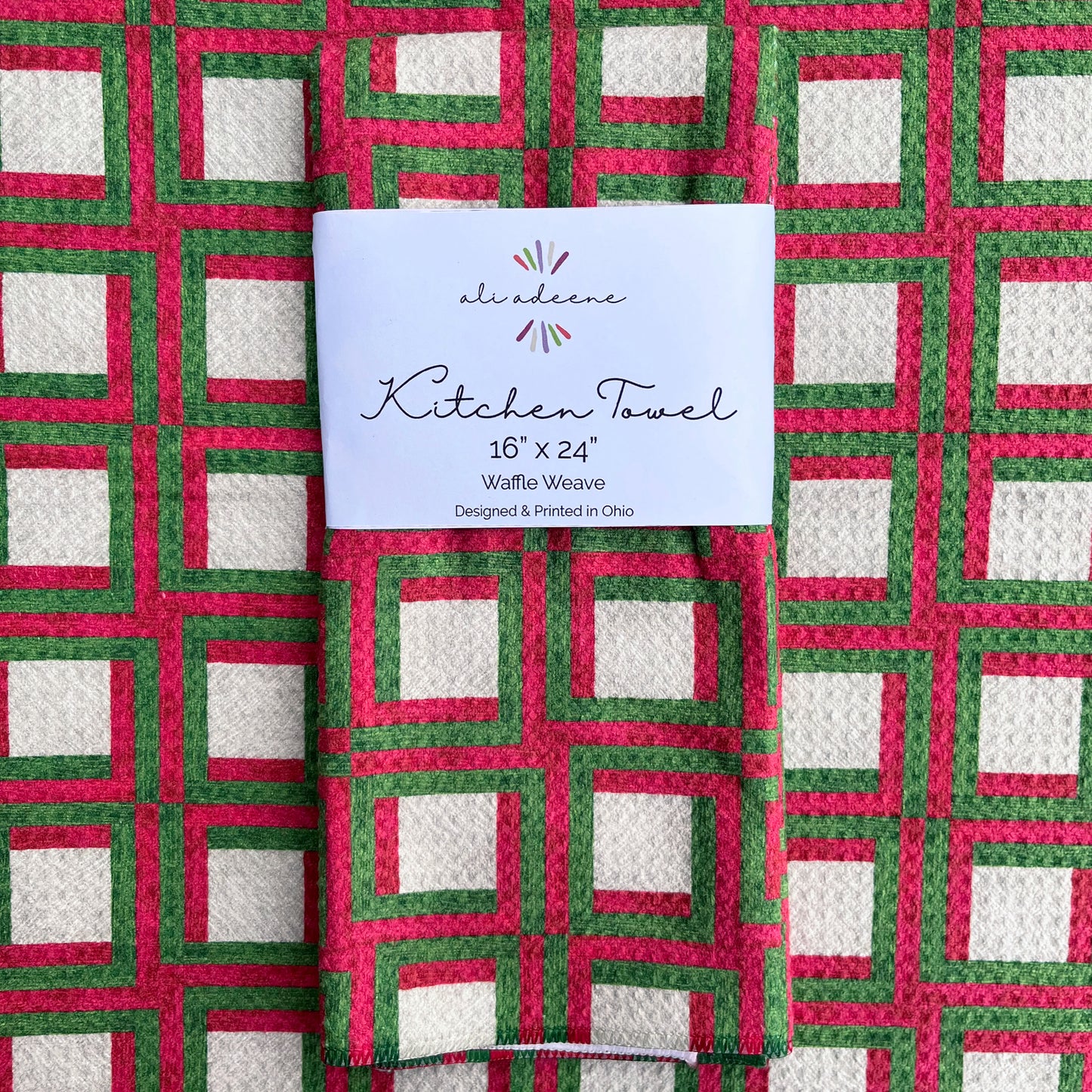 Log Cabin Christmas - Kitchen Towel