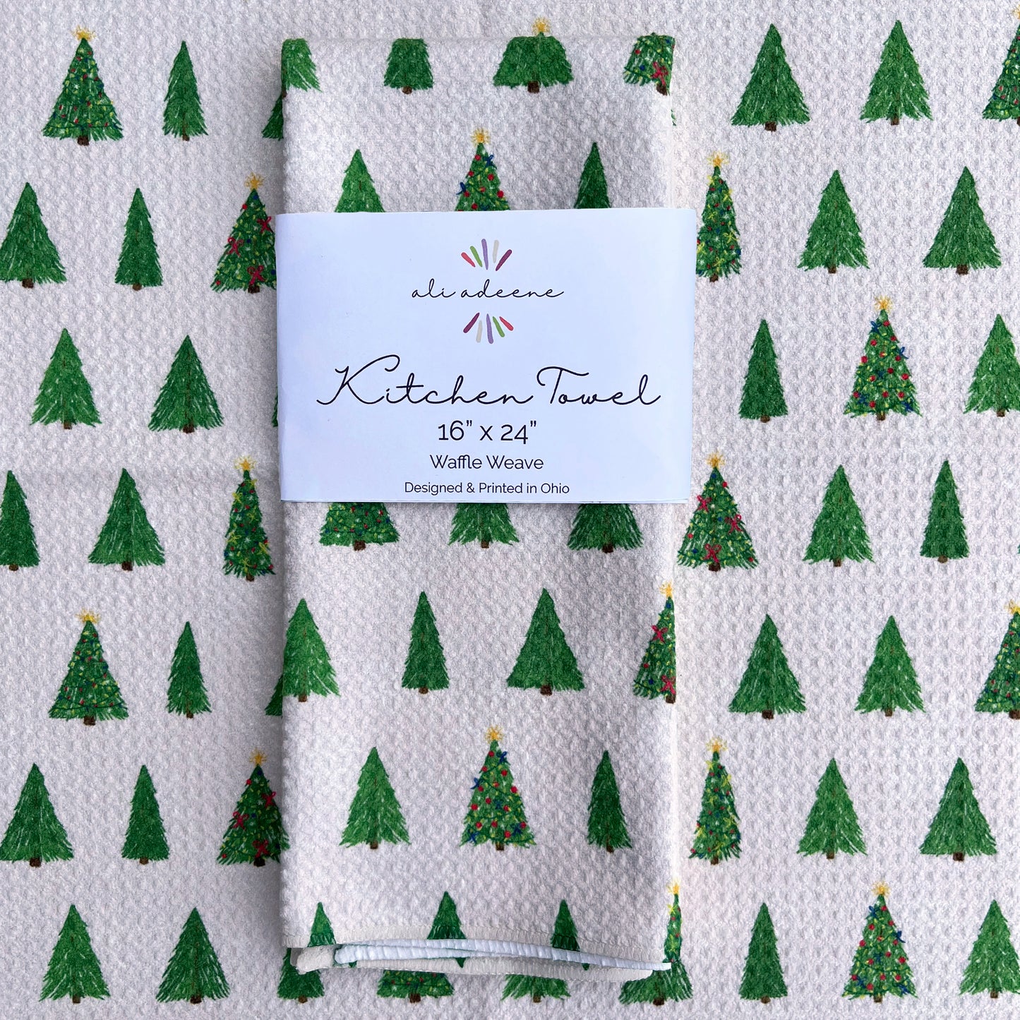 Christmas Tree Farm - Kitchen Towel