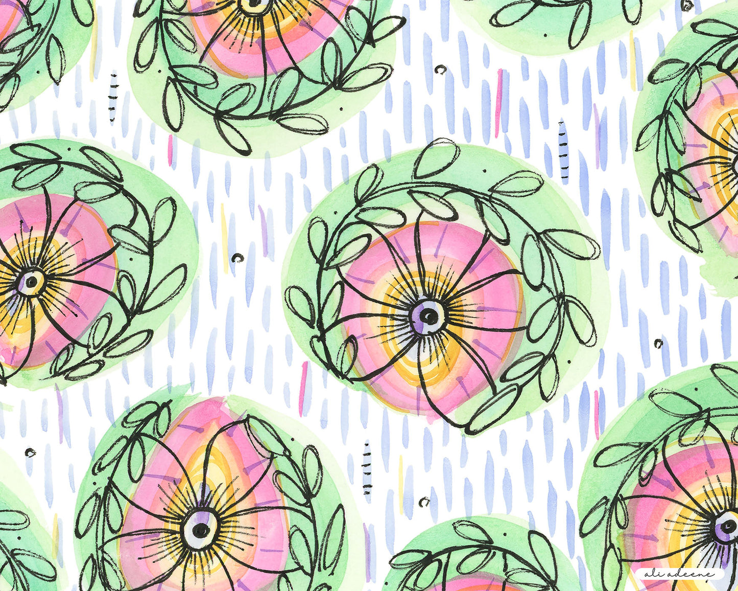 Early Spring Blooms - Art Print