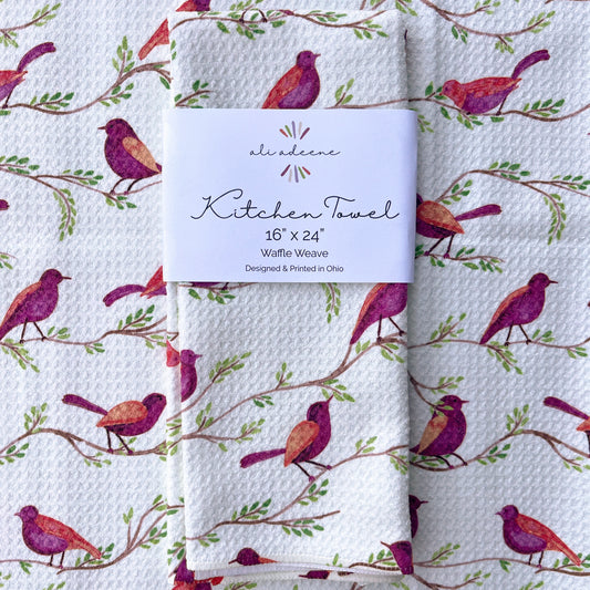 Trailing Birds - Kitchen Towel