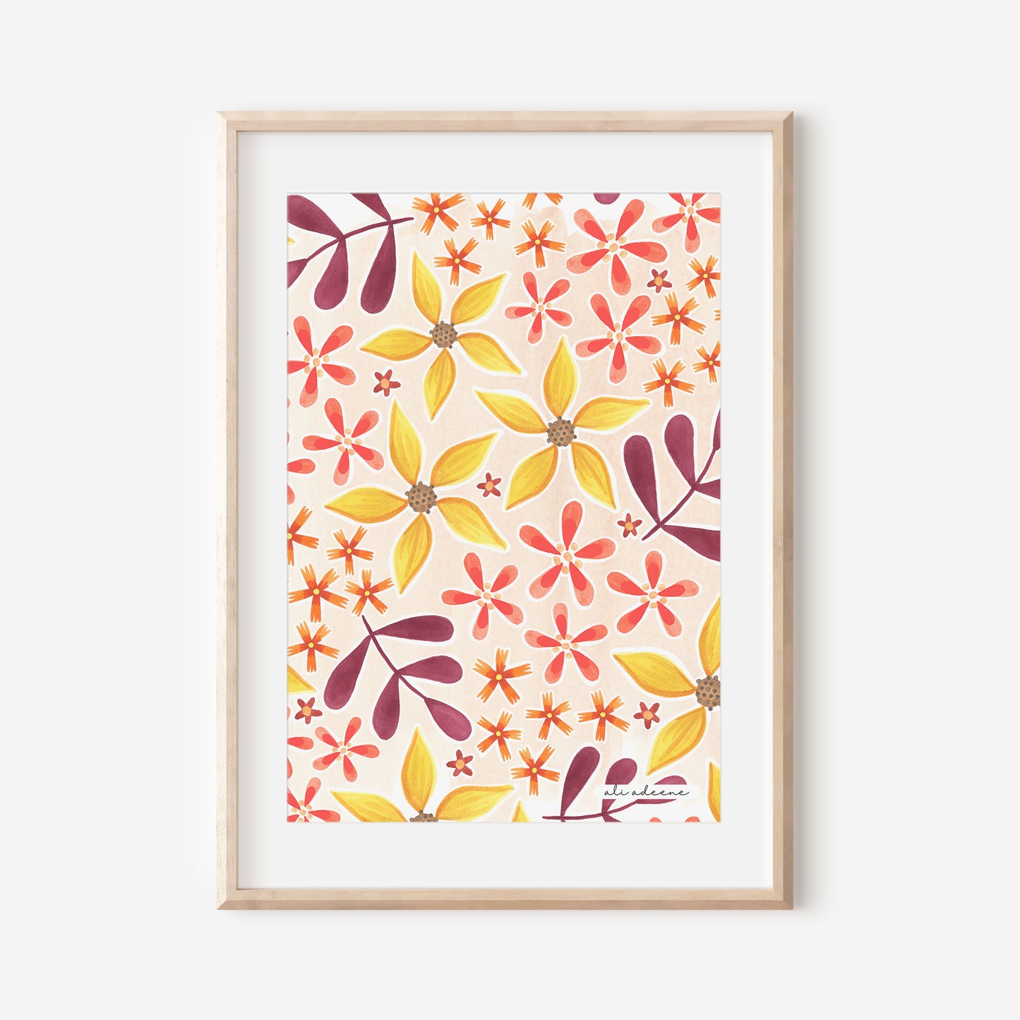 Autumn Meadow - Art Print