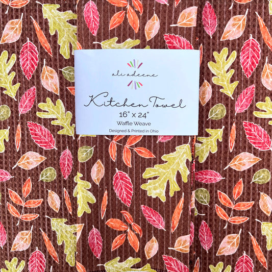 Falling Leaves - Kitchen Towel