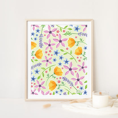 Dreamy Summer Meadow - Art Print