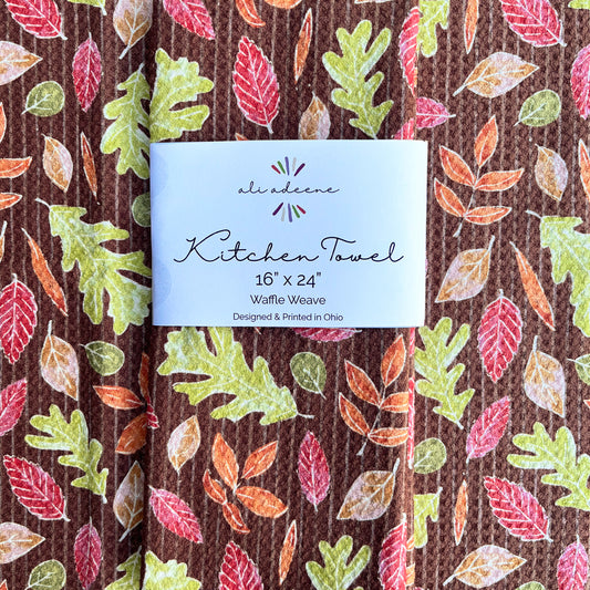 Falling Leaves - Kitchen Towel