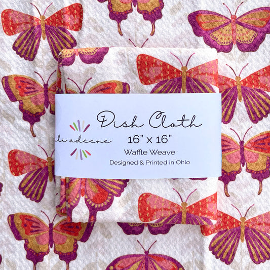 Butterfly Haven - Dish Cloth