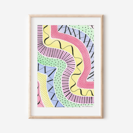 Pastel Dreams - Art Print