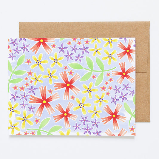 Pastel Meadow - Greeting Card