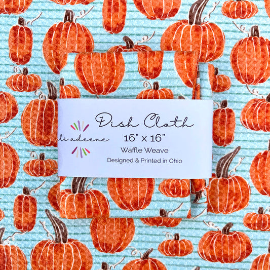 Pumpkin Patch - Dish Cloth