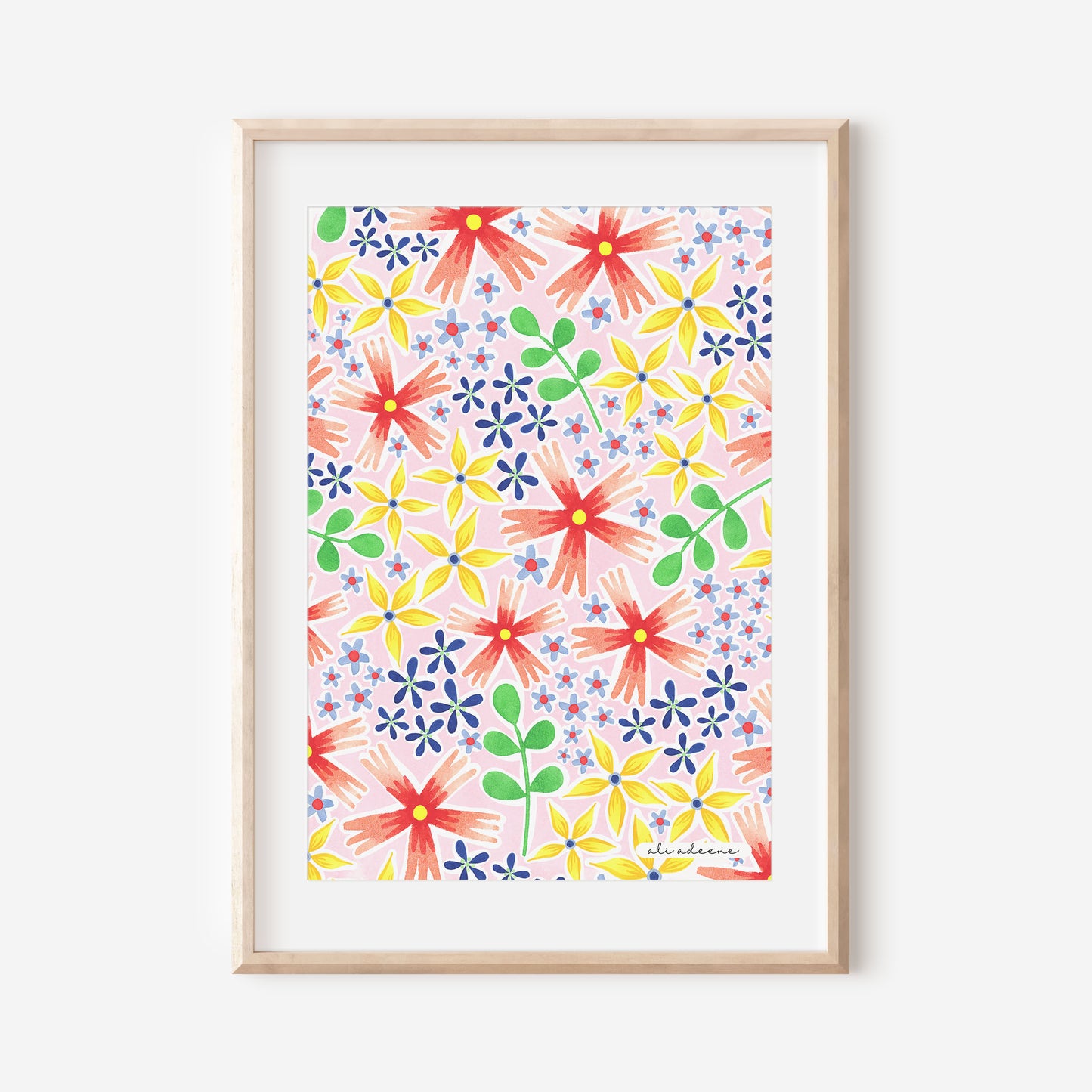 Springtime Meadow - Art Print