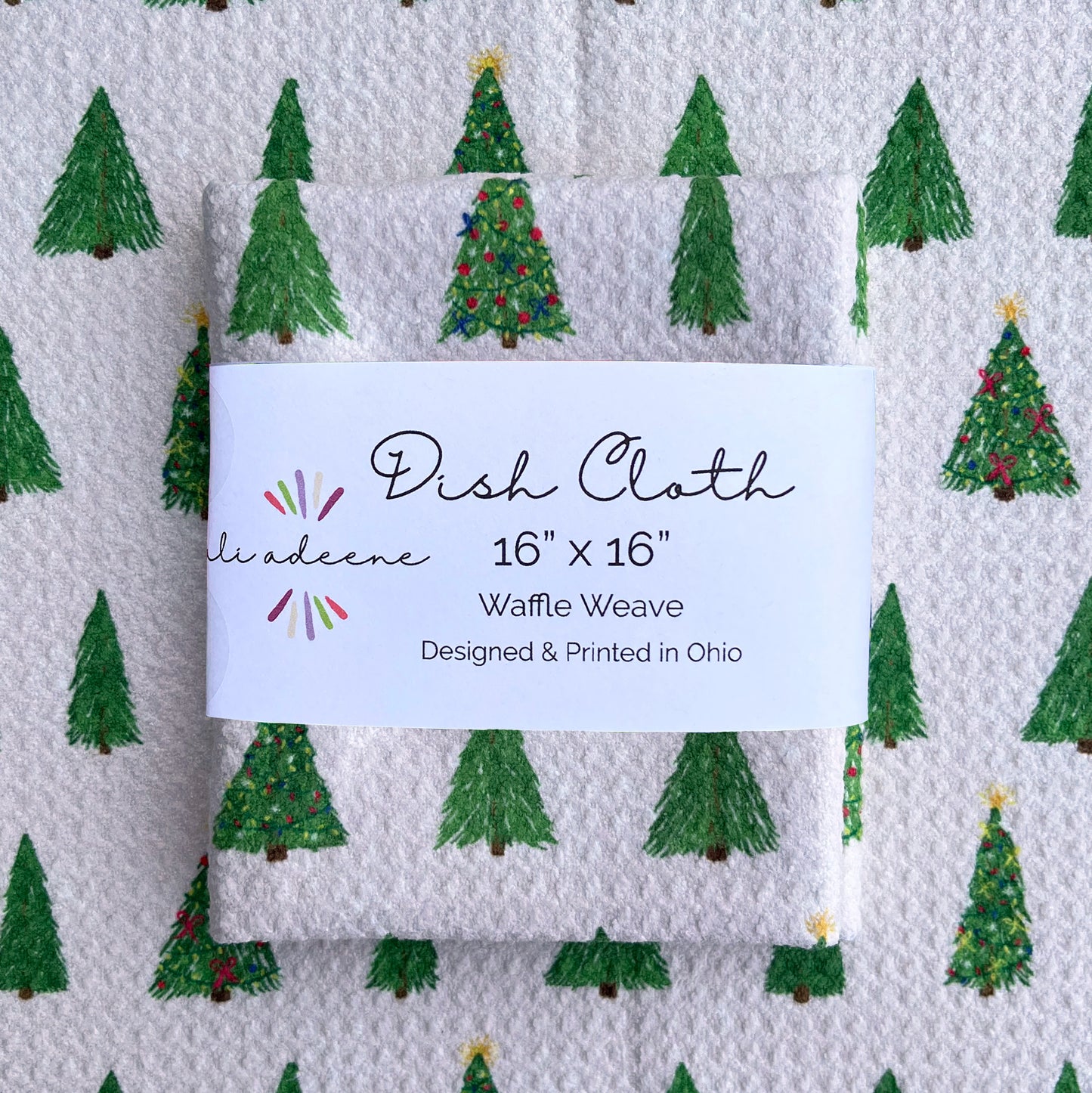 Christmas Tree Farm - Dish Cloth