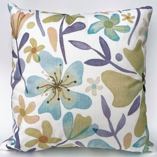 Enchanted Garden Throw Pillow Cover