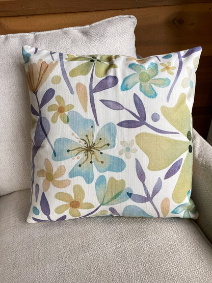 Enchanted Garden Throw Pillow Cover