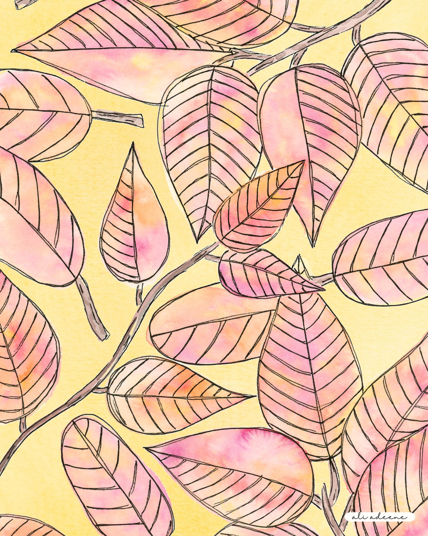 Autumn Leaves - Art Print