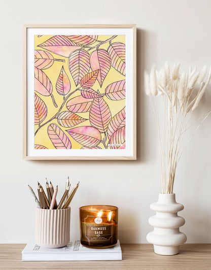 Autumn Leaves - Art Print