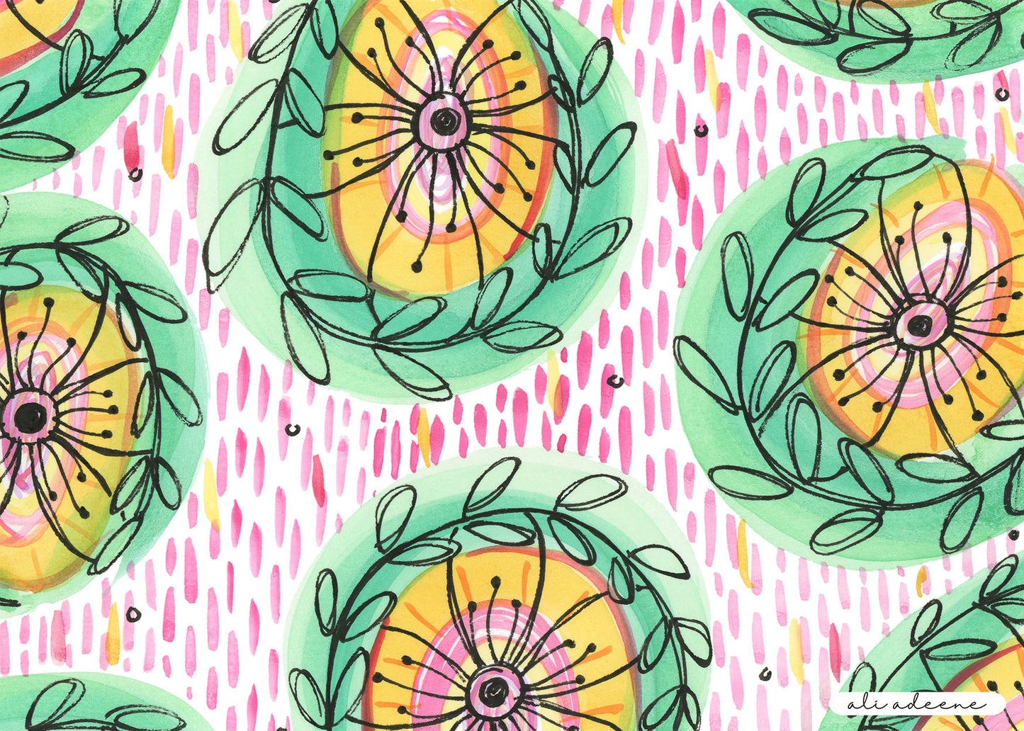 Summer Blooms - Art Print