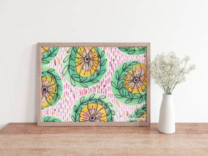 Summer Blooms - Art Print