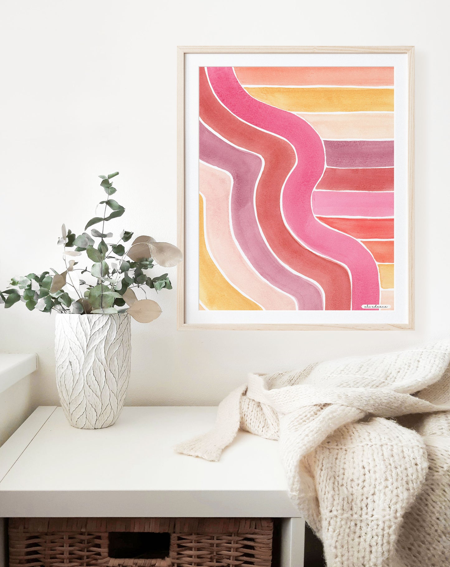 Sunset Stripes - Art Print